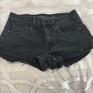 American Eagle Outfitters Dark Gray Jean Shorts